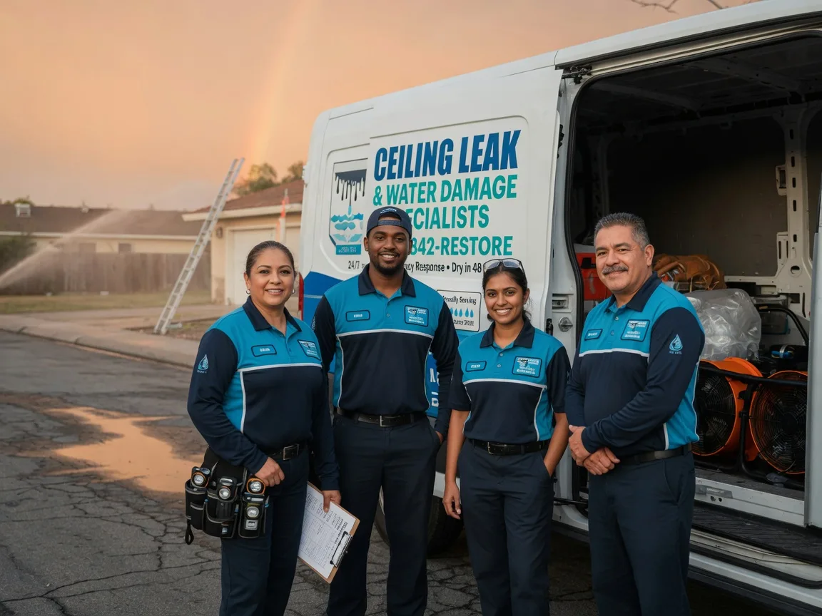 Ceiling Leak Cleanup company in Ruby, NY